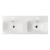 Lavoar pe blat si suspendat alb 121x46cm Cover Plain Althea Italia