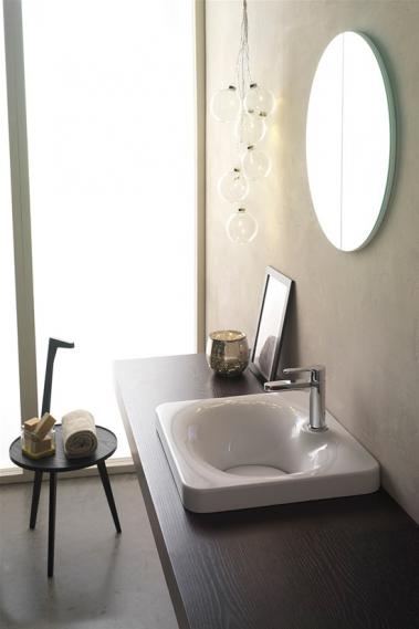Lavoar seminincastrat 50x44cm Fuji Scarabeo Italia