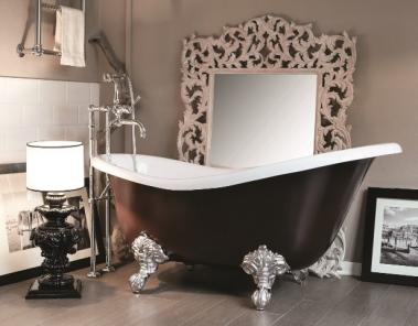 Cada baie clasica colorata Margot 154x76.5 Gaia Italia