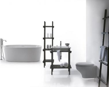 Cada baie moderna alba Eden 170x82cm Galassia Italia