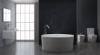 Cada baie freestanding solid surface Nisa 