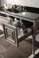 Mobilier baie New Classic Ral opaco e Foglia Argento Antico Sipario Gaia Mobili Italia